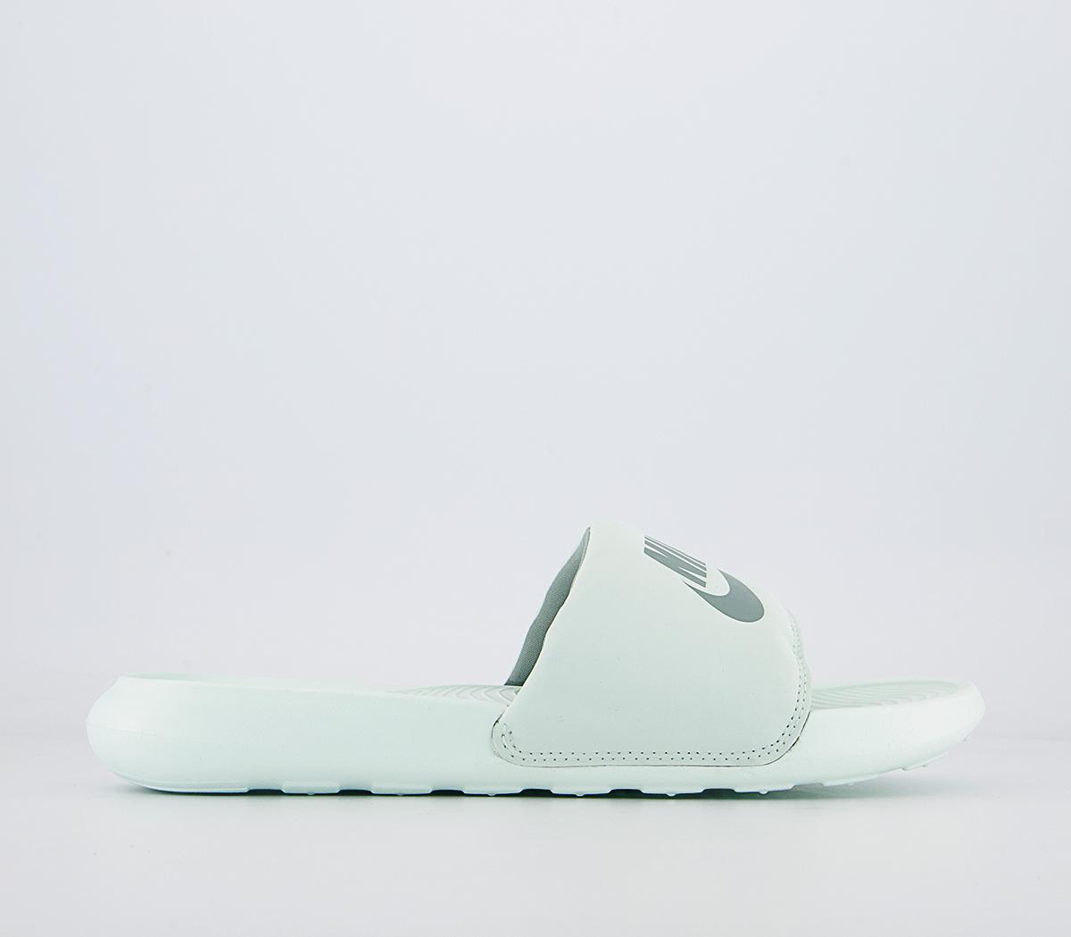 Nike Victori One Sliders Barely Green Dusty Sage Women s Sandals