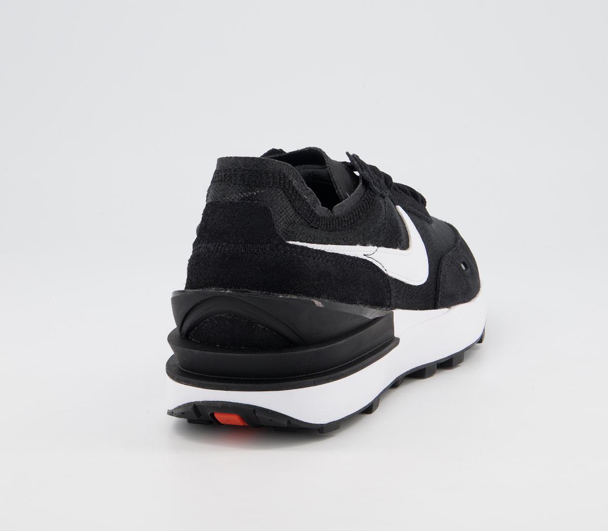 Nike Waffle One Trainers F Nike Waffle One Trainers F Black White Orange