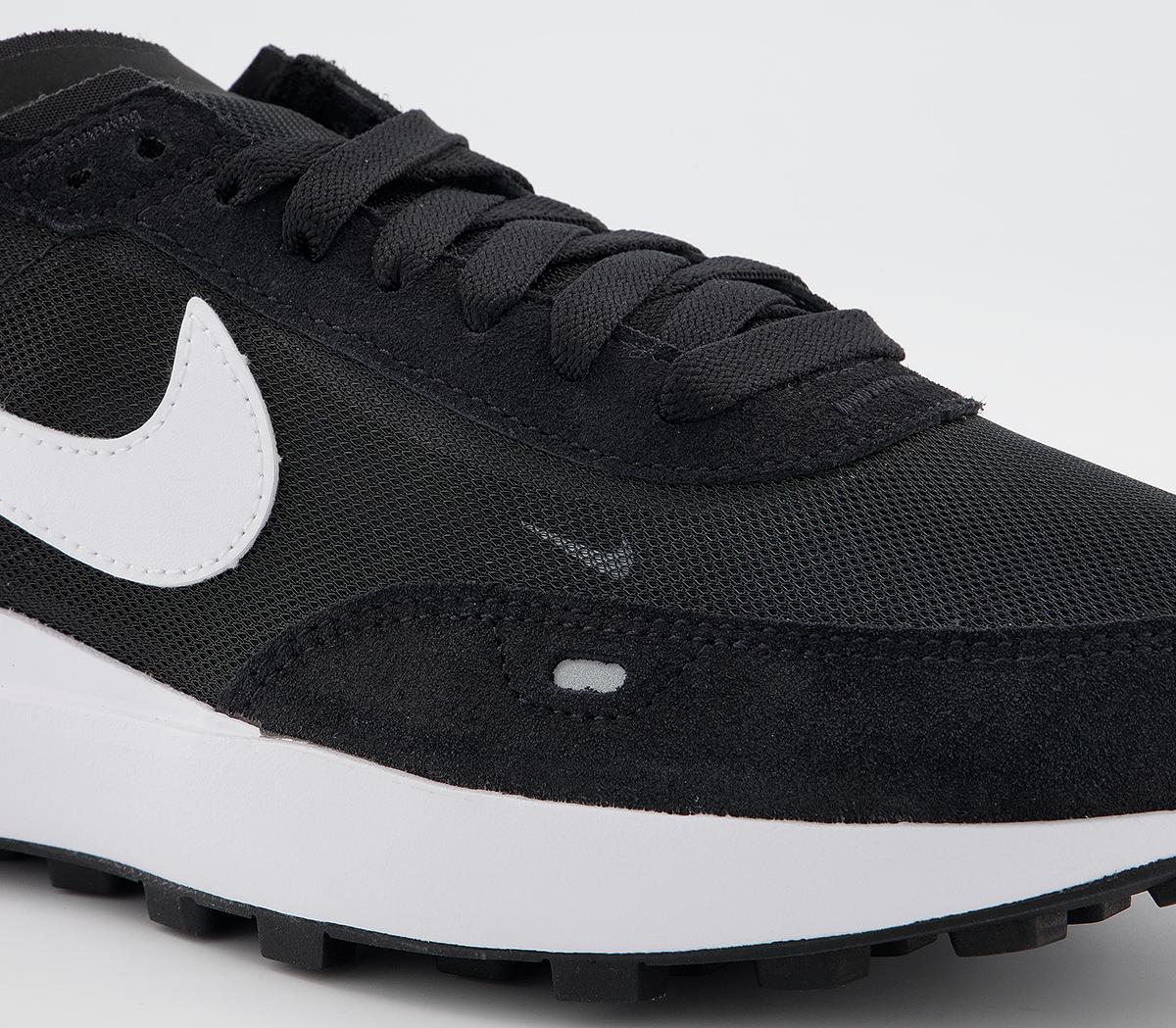 Nike Waffle One Trainers F Nike Waffle One Trainers F Black White Orange