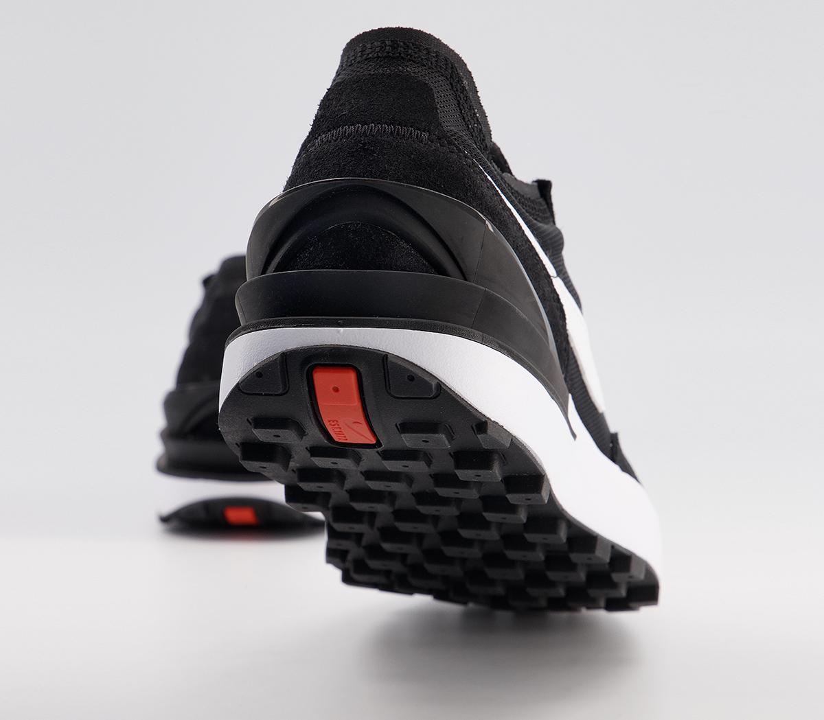 Nike Waffle One Trainers F Nike Waffle One Trainers F Black White Orange