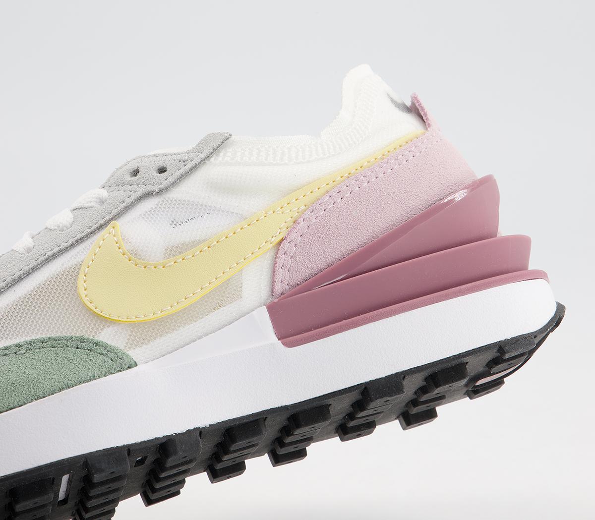 Nike Waffle One Trainers Nike Waffle One Trainers White Lemon Drop Regal Pink