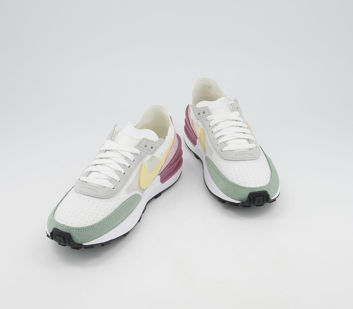 Nike Waffle One Trainers Nike Waffle One Trainers White Lemon Drop Regal Pink