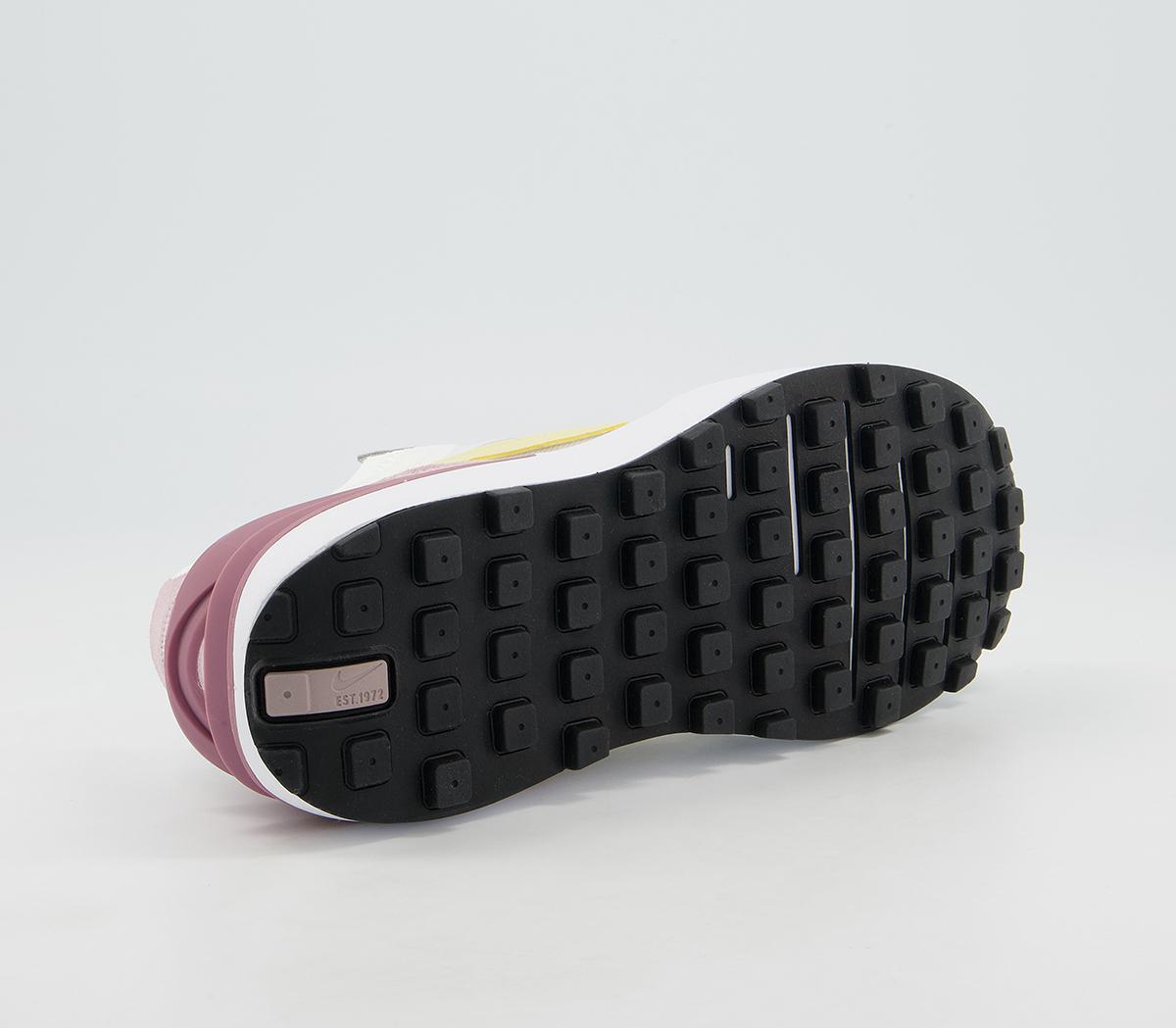 Nike Waffle One Trainers Nike Waffle One Trainers White Lemon Drop Regal Pink