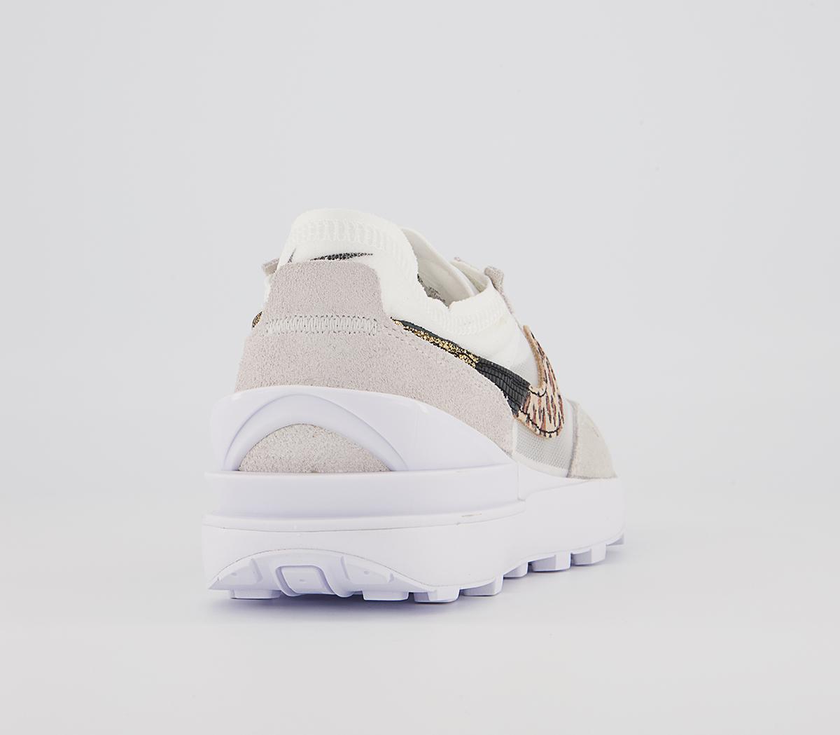 Nike Waffle One Trainers Nike Waffle One Trainers White Leaopard White