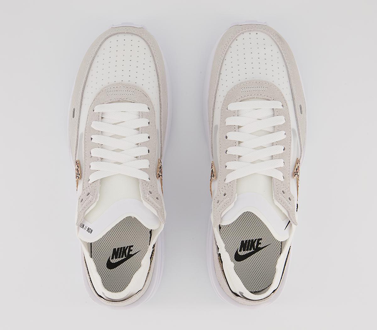 Nike Waffle One Trainers Nike Waffle One Trainers White Leaopard White