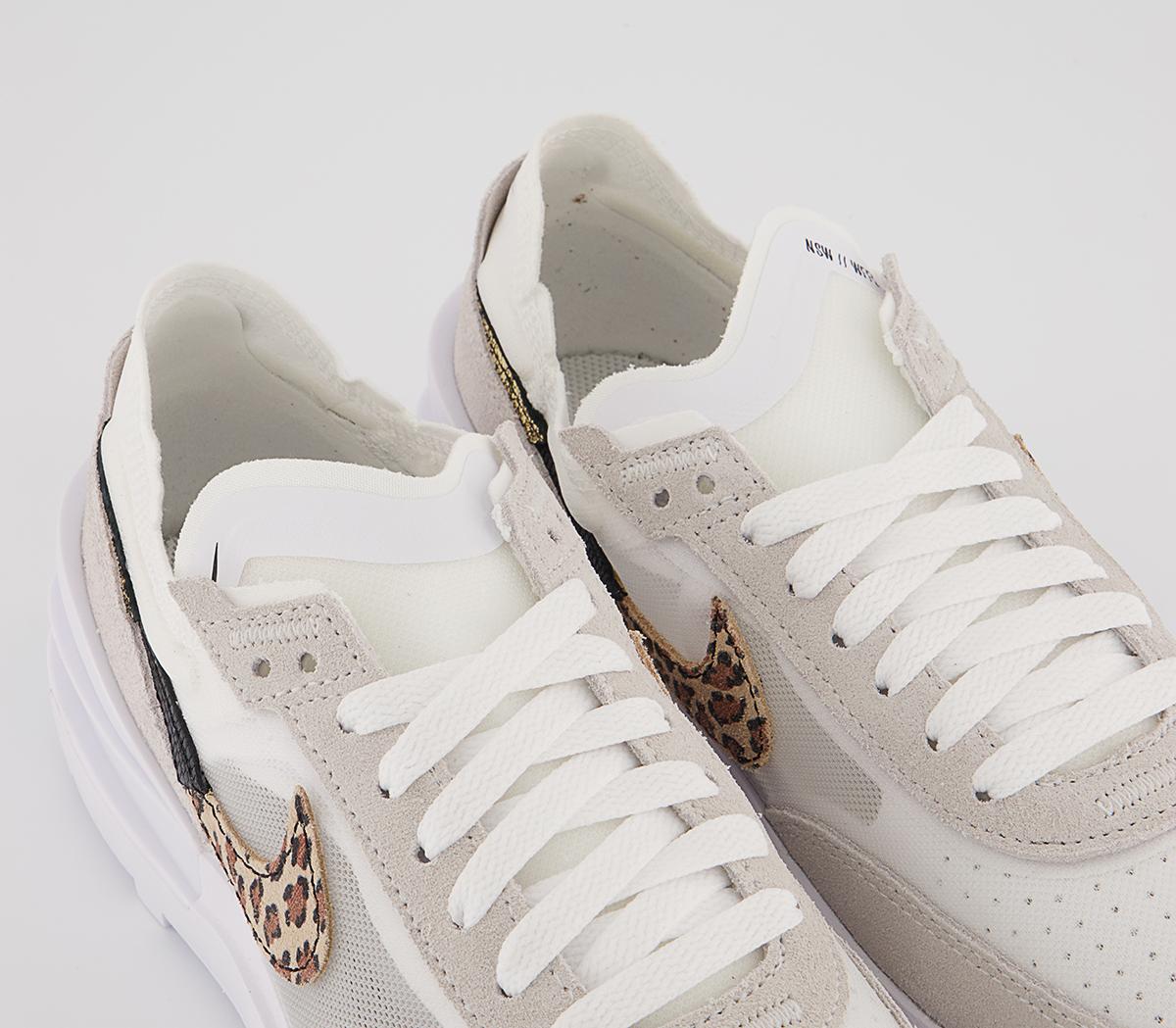 Nike Waffle One Trainers Nike Waffle One Trainers White Leaopard White