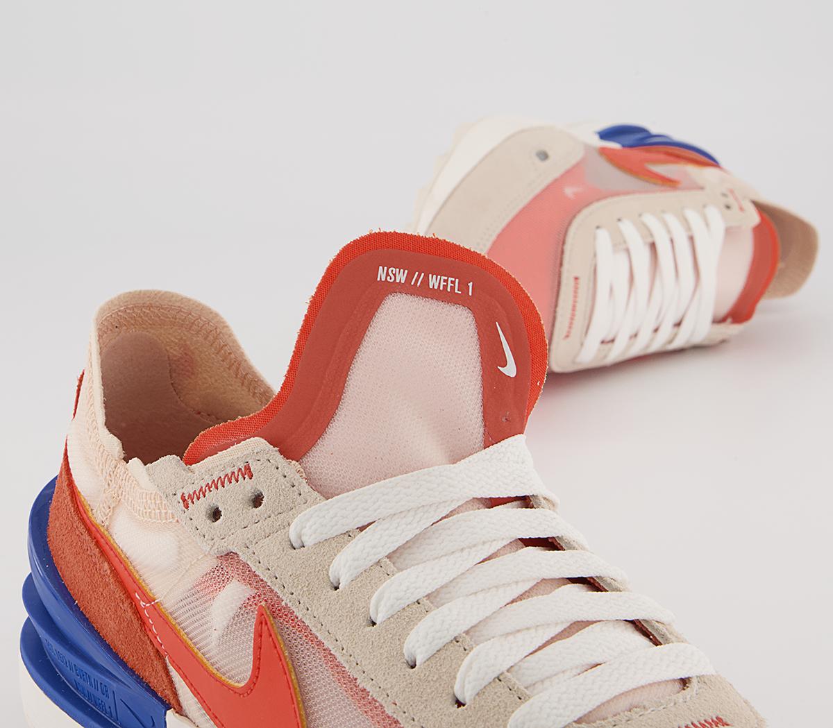 Nike Nike Waffle One Nike Nike Waffle One Pearl White Rush Orange Madder Root