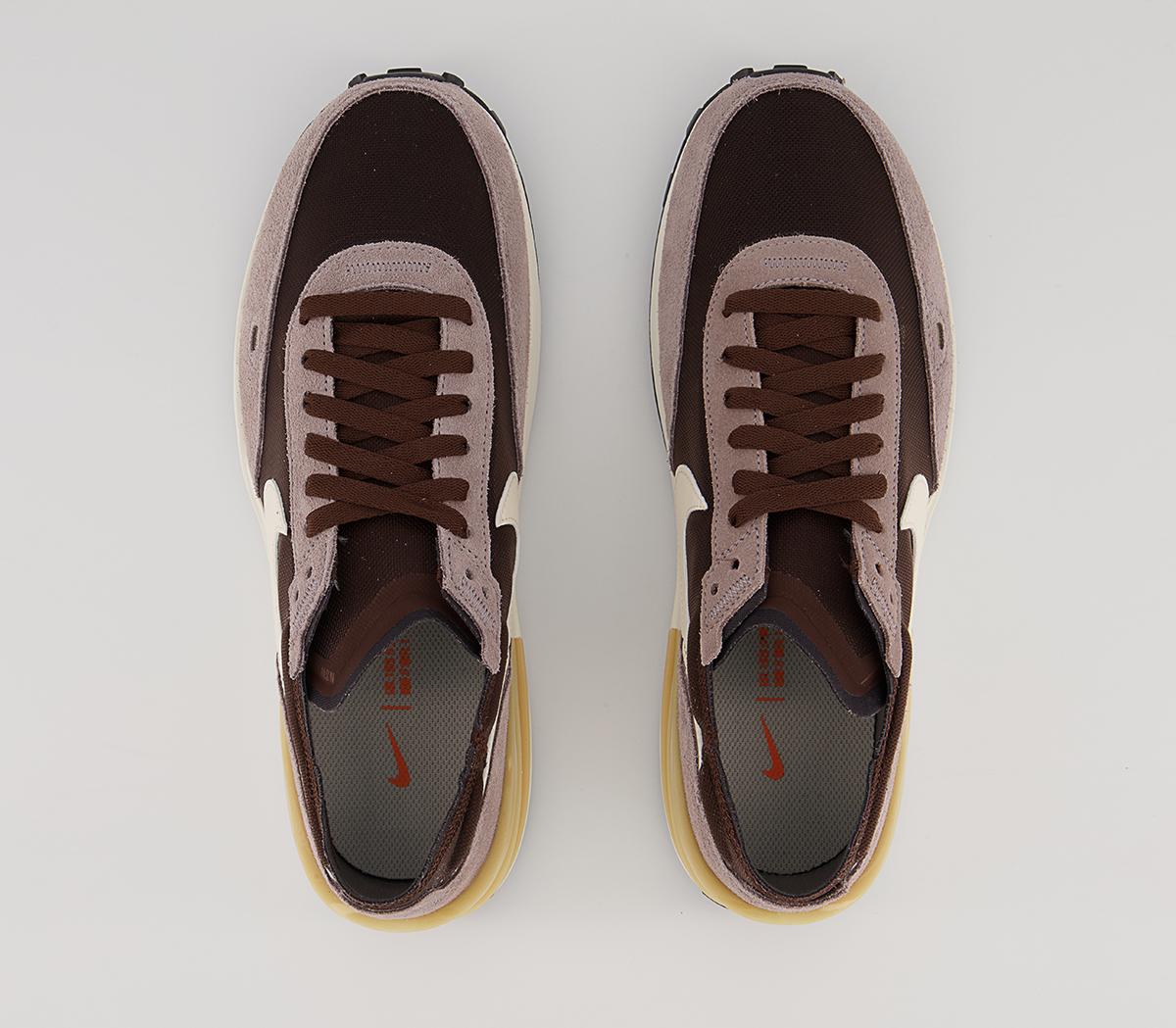 Nike Nike Waffle One Trainers Nike Nike Waffle One Trainers Chocolate Natural Vapor Mauve