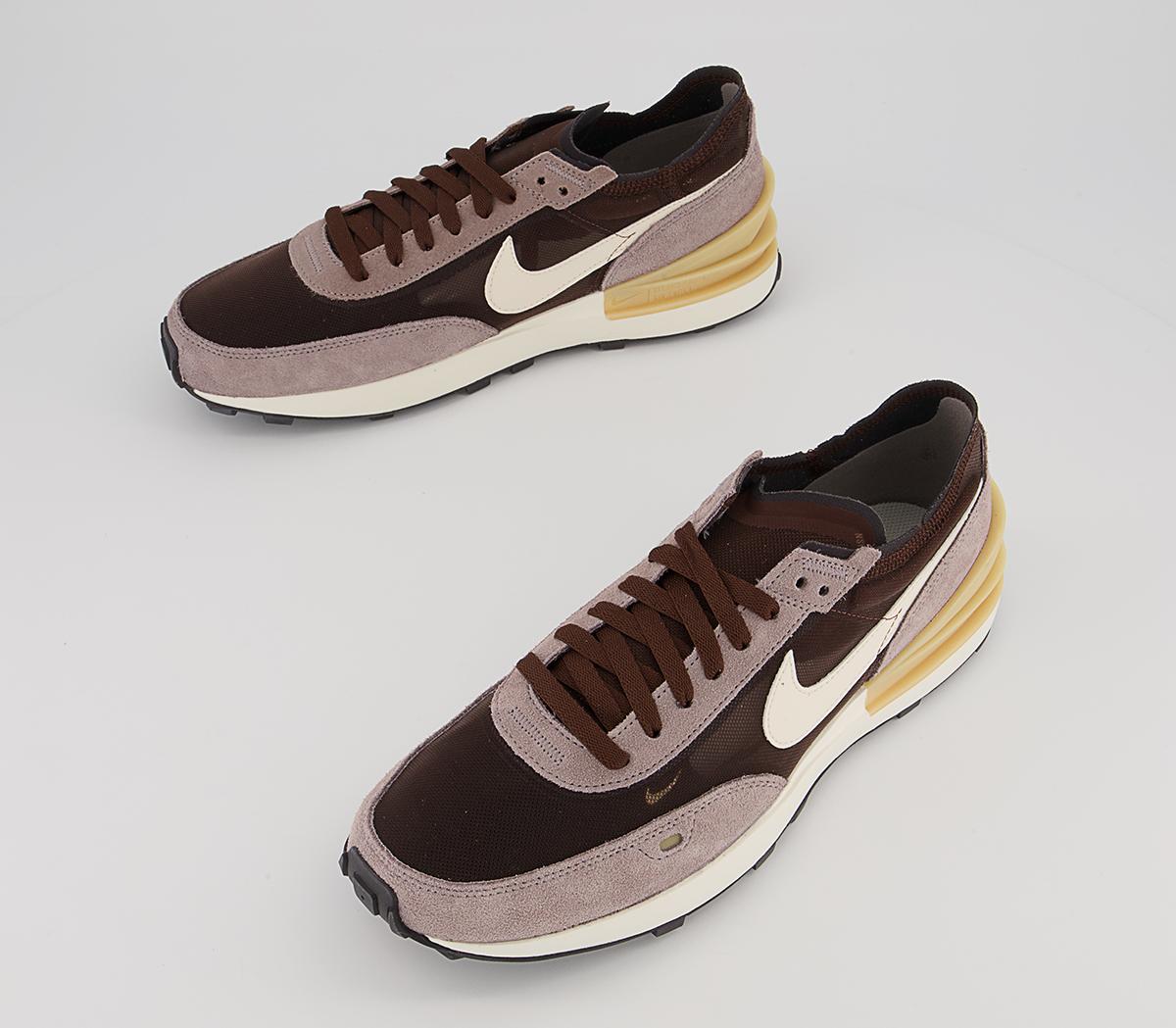 Nike Nike Waffle One Trainers Nike Nike Waffle One Trainers Chocolate Natural Vapor Mauve