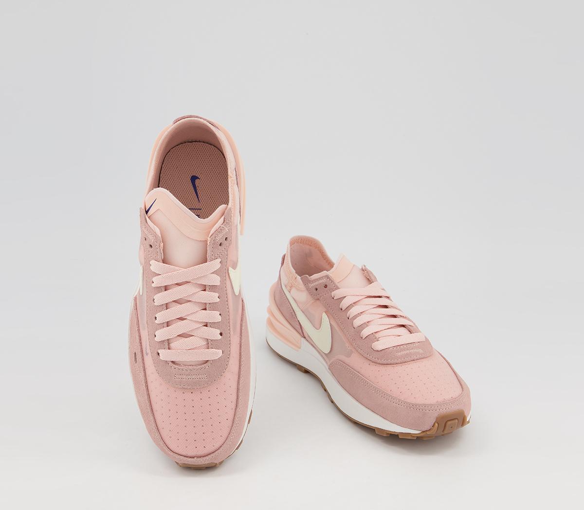 Nike Waffle One Trainers Nike Waffle One Trainers Pale Coral Deep Royal Blue Gum Summit White