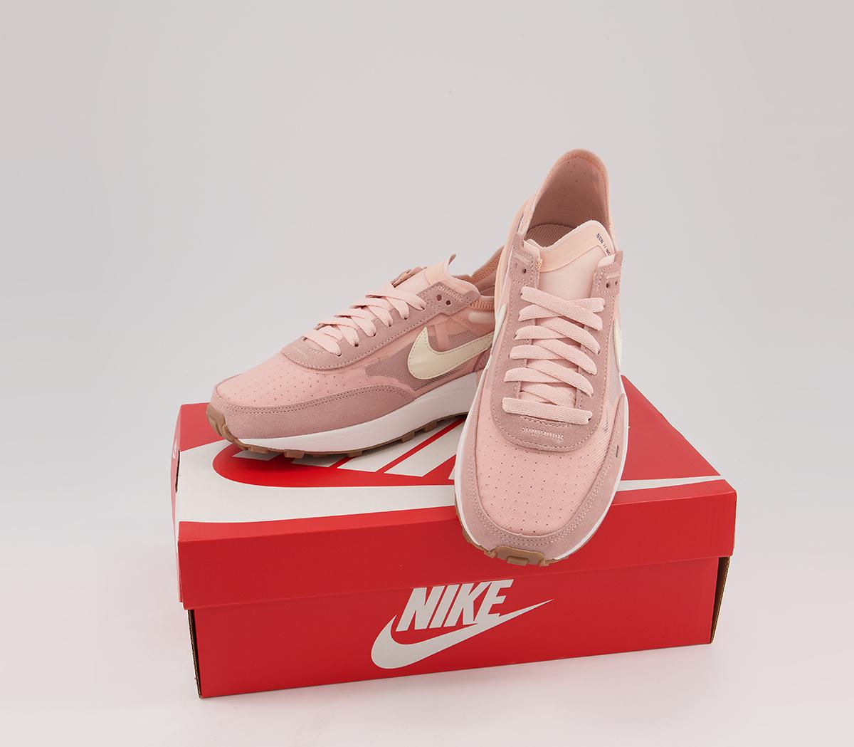 Nike Waffle One Trainers Nike Waffle One Trainers Pale Coral Deep Royal Blue Gum Summit White
