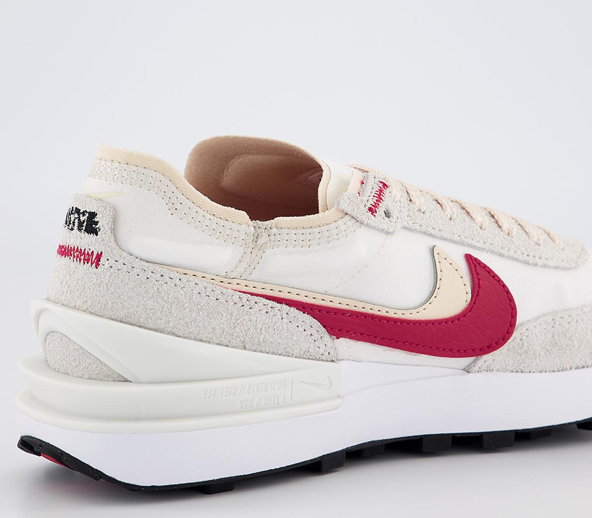 nike waffle one white game royal sail university red