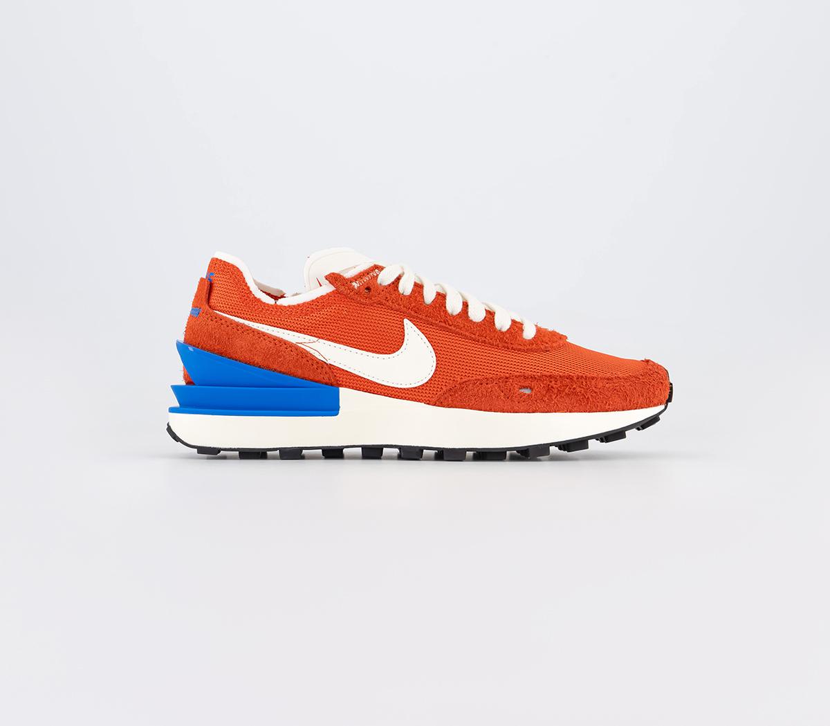 NikeNike Waffle One Trainers Picante Red Sail Lt Photo Blue