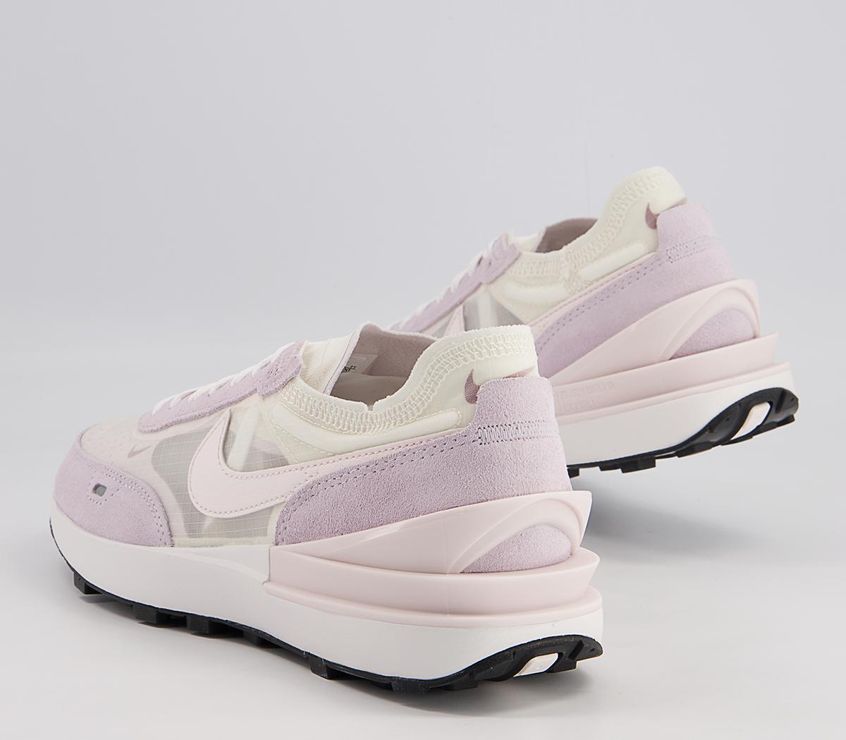 Nike Waffle One Trainers Nike Waffle One Trainers Sail Light Soft Pink Summit White Venice