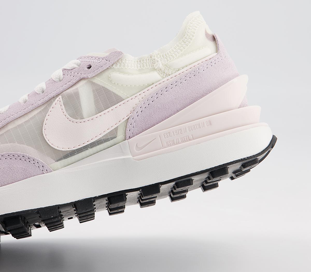 Nike Waffle One Trainers Nike Waffle One Trainers Sail Light Soft Pink Summit White Venice