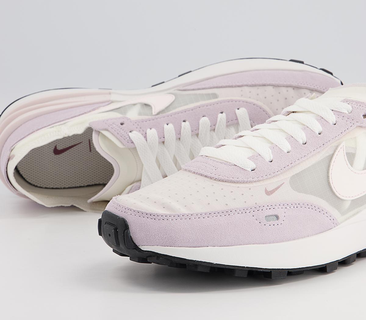 Nike Waffle One Trainers Nike Waffle One Trainers Sail Light Soft Pink Summit White Venice