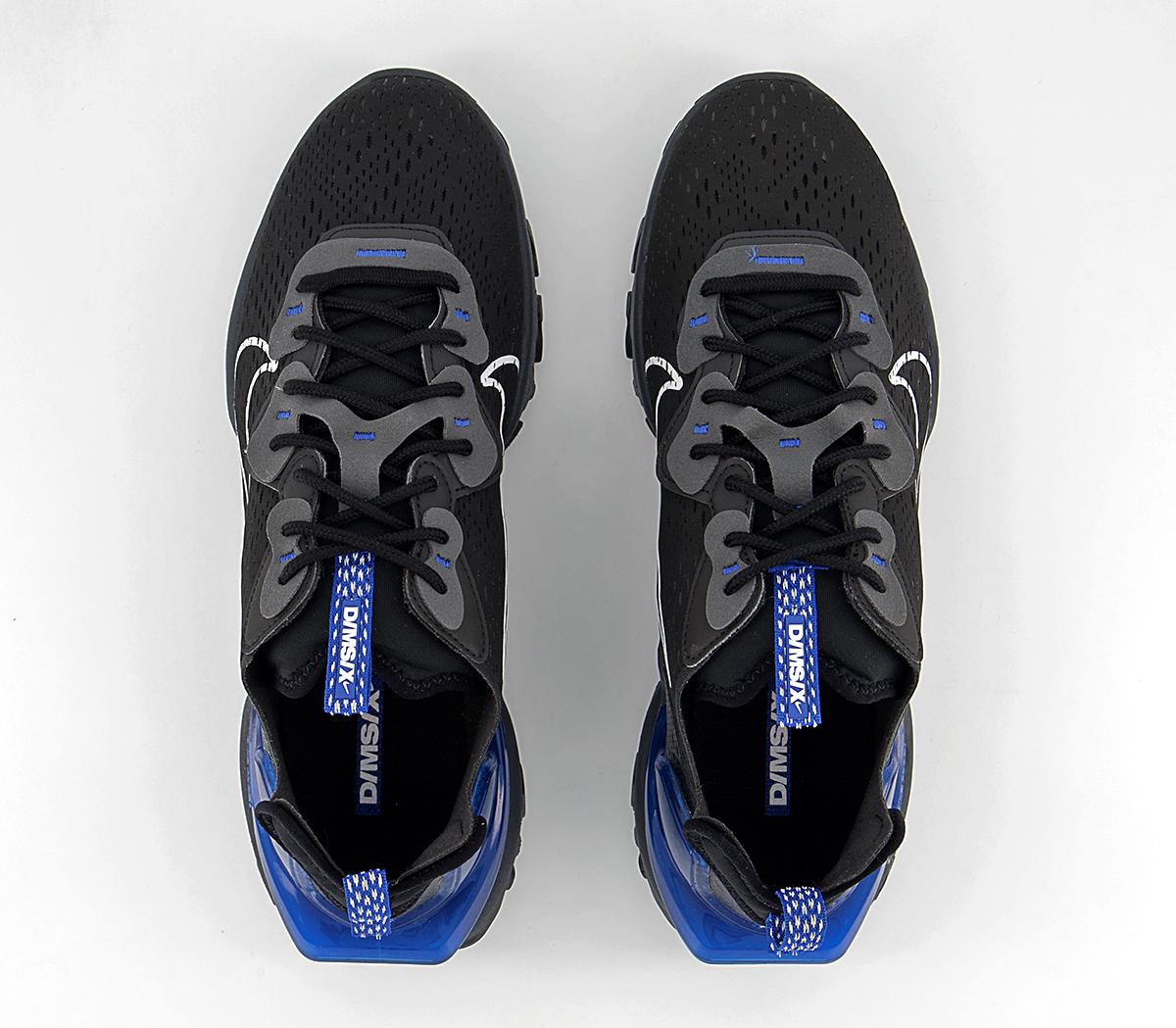 Nike Nike React Vision Trainers Nike Nike React Vision Trainers Black White Game Royal Iron Grey
