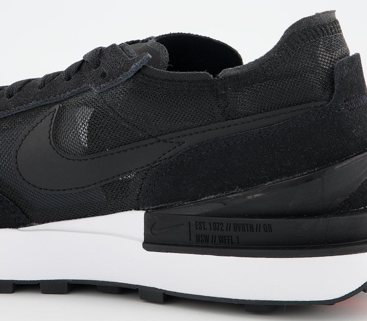 Nike Waffle One Trainers Nike Waffle One Trainers Black Black White Orange