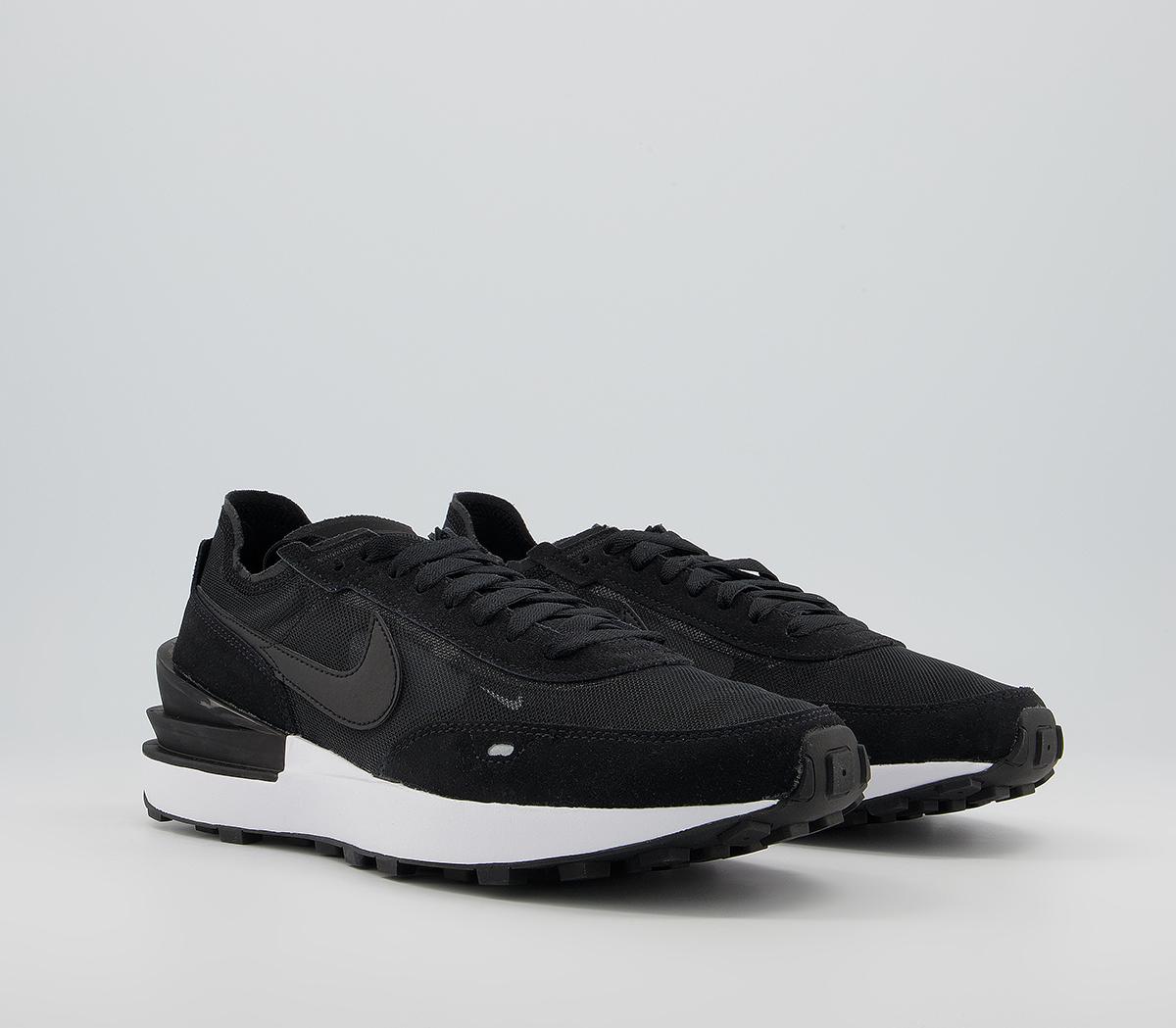Nike Waffle One Trainers Nike Waffle One Trainers Black Black White Orange