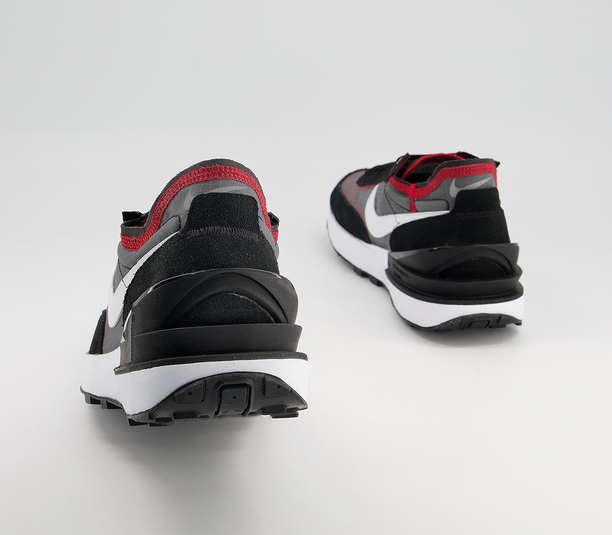 Nike Waffle One Trainers Nike Waffle One Trainers Black White Sport Red