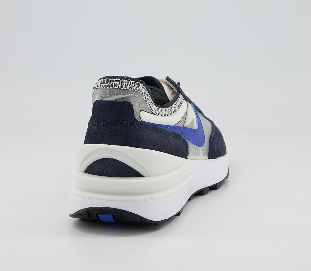 Nike Waffle One Trainers Nike Waffle One Trainers Phantom Hyper Royal Dark Obsidian Black
