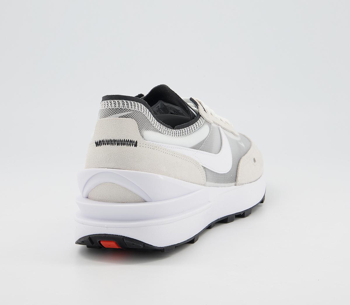 Nike Waffle One Trainers Nike Waffle One Trainers Summit White Grey White Black Orange