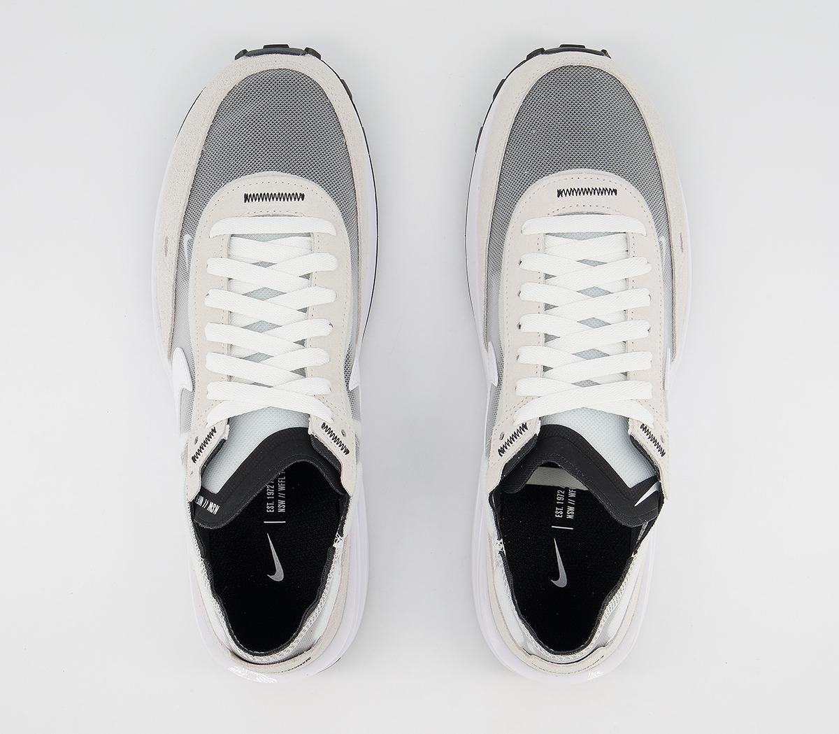 Nike Waffle One Trainers Nike Waffle One Trainers Summit White Grey White Black Orange