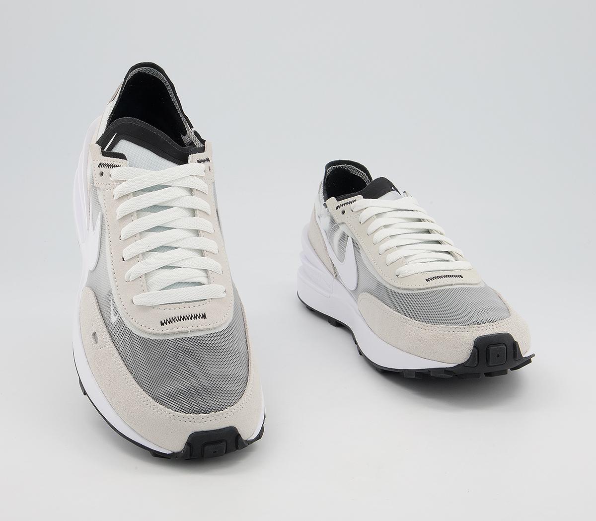 Nike Waffle One Trainers Nike Waffle One Trainers Summit White Grey White Black Orange