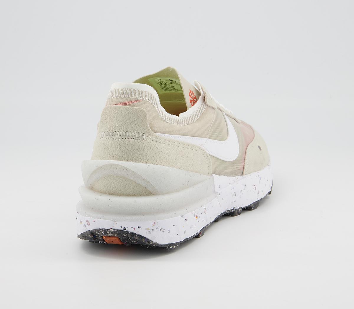 Nike Waffle One Trainers M Nike Waffle One Trainers M Cream White Orange Black Crater