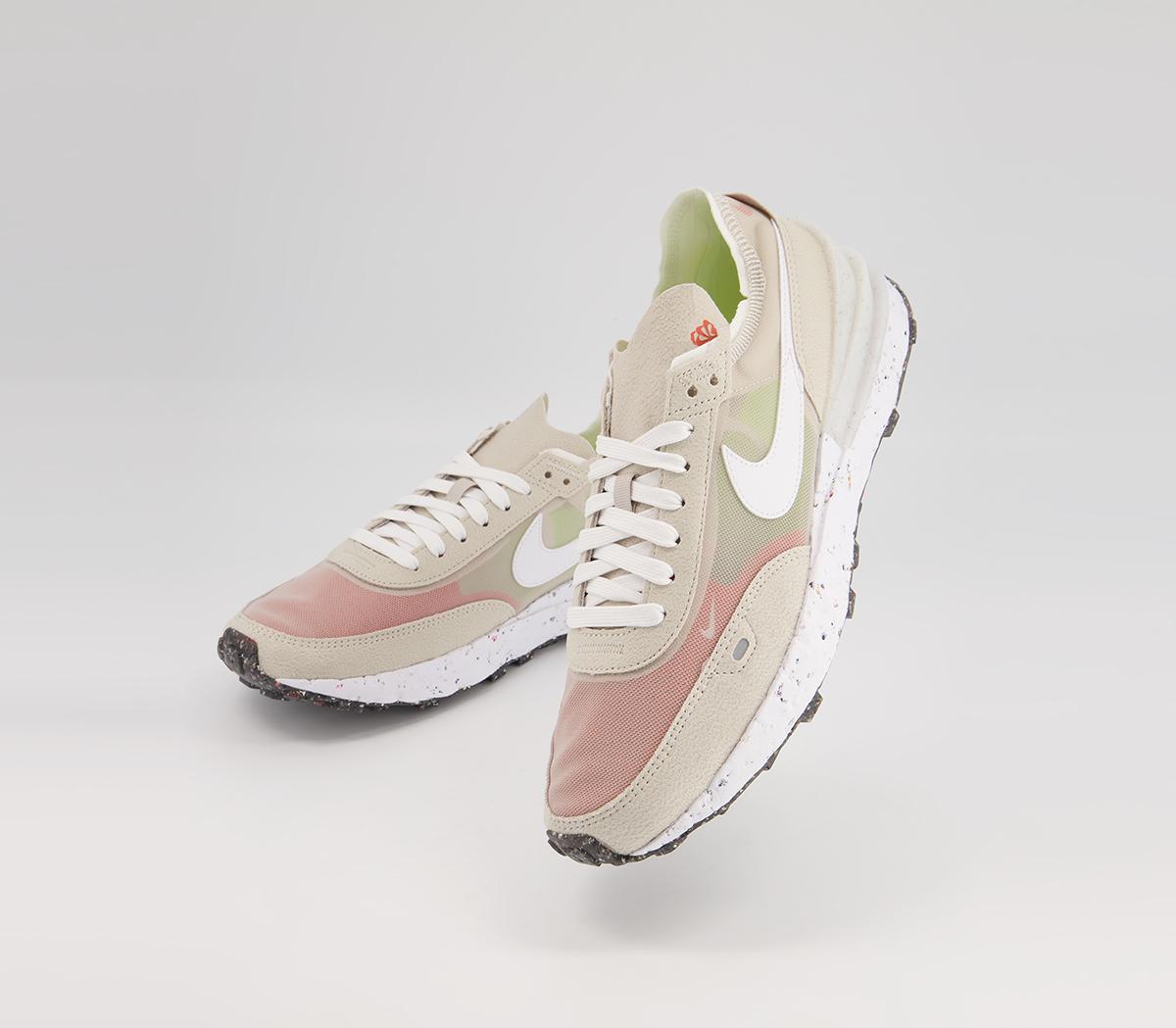 Nike Waffle One Trainers M Nike Waffle One Trainers M Cream White Orange Black Crater