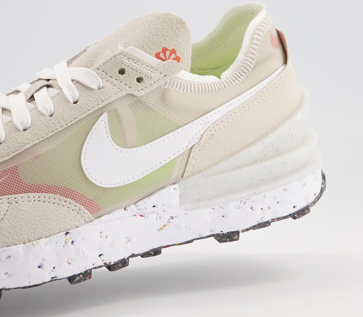 Nike Waffle One Trainers M Nike Waffle One Trainers M Cream White Orange Black Crater
