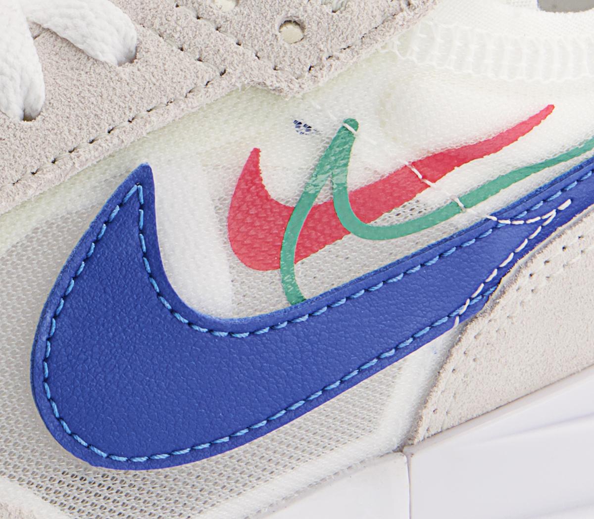 Nike Waffle One Trainers Nike Waffle One Trainers White Multi Swoosh