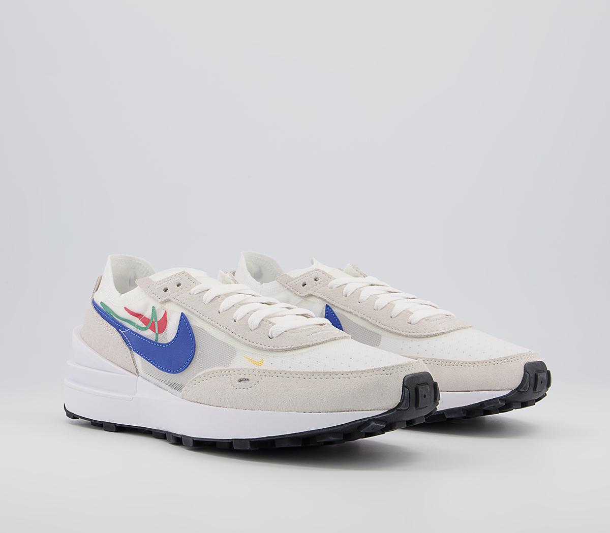 Nike Waffle One Trainers Nike Waffle One Trainers White Multi Swoosh