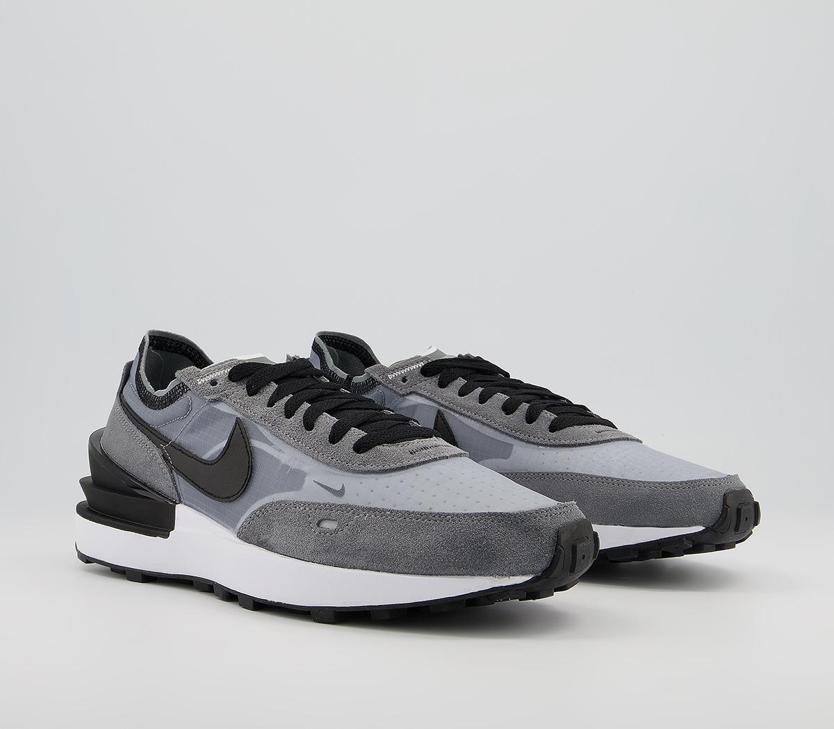 Nike Waffle One Trainers Nike Waffle One Trainers Cool Grey Black White Wolf Grey