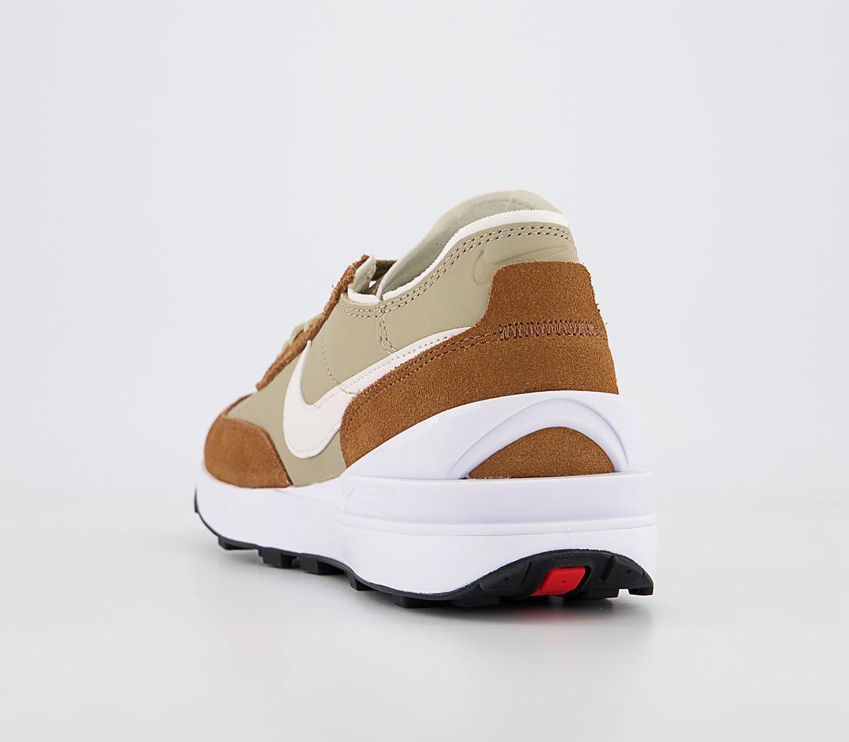 NikeNike Waffle One TrainersLimestone Habanero Red Leather