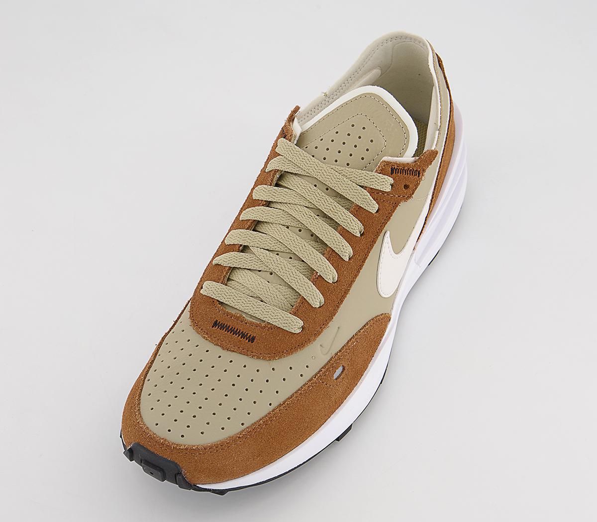 NikeNike Waffle One TrainersLimestone Habanero Red Leather