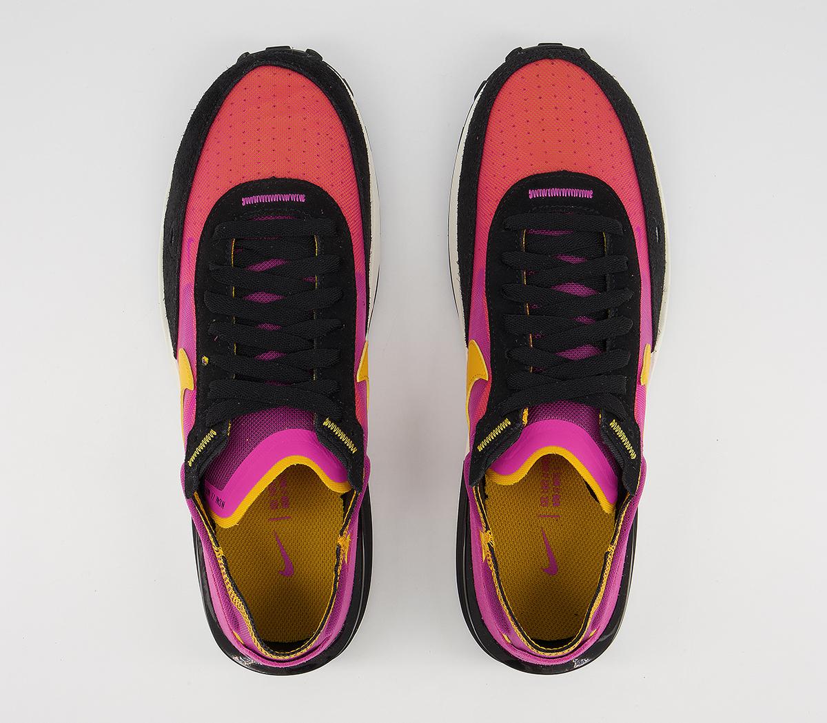 Nike Waffle One Trainers Nike Waffle One Trainers Fuchsia Gold Black Coconut Milk Silver Orange