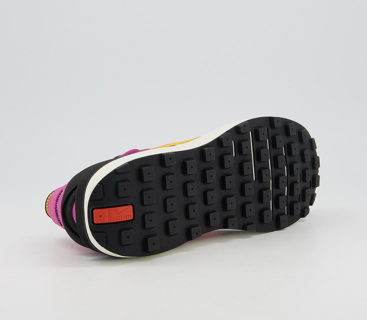 Nike Waffle One Trainers Nike Waffle One Trainers Fuchsia Gold Black Coconut Milk Silver Orange