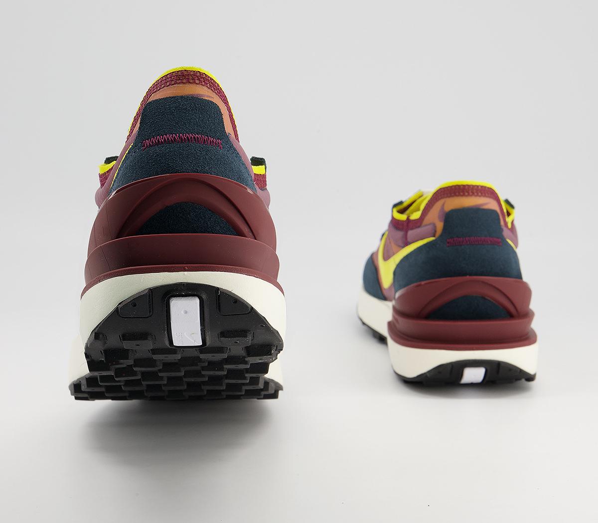 Nike Waffle One Trainers M Nike Waffle One Trainers M Dark Beetroot Yellow Strike Armory Navy
