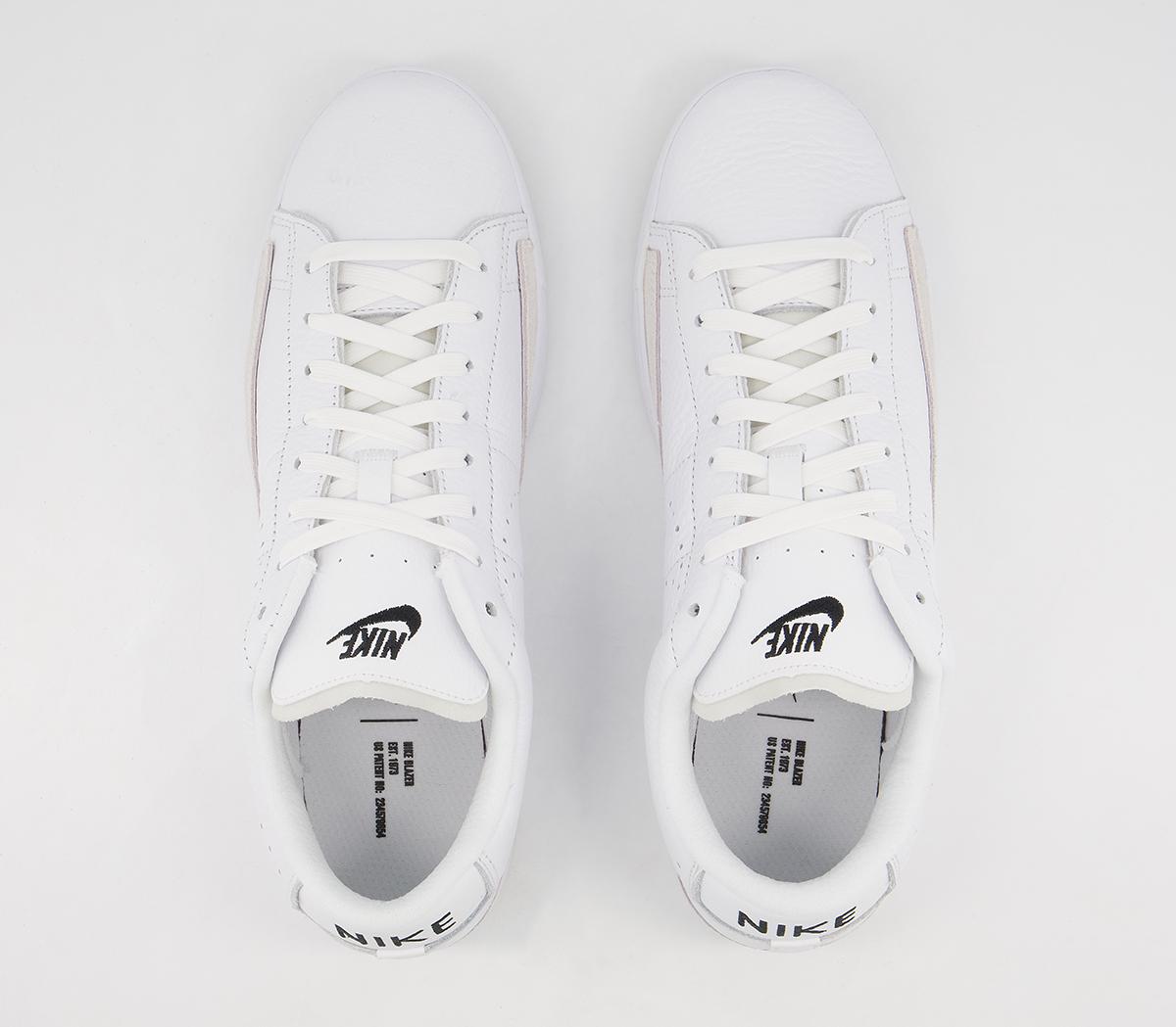 Nike Blazer Low X Trainers Nike Blazer Low X Trainers White Black Summit White Gum Brown Orange