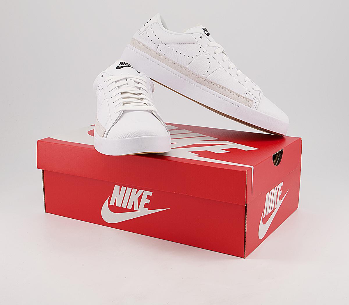 Nike Blazer Low X Trainers Nike Blazer Low X Trainers White Black Summit White Gum Brown Orange