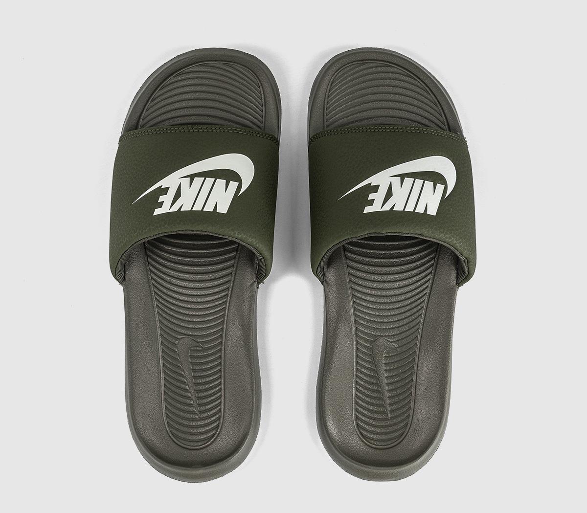 NikeVictori One Sliders Cargo Khaki Sail Cargo Khaki