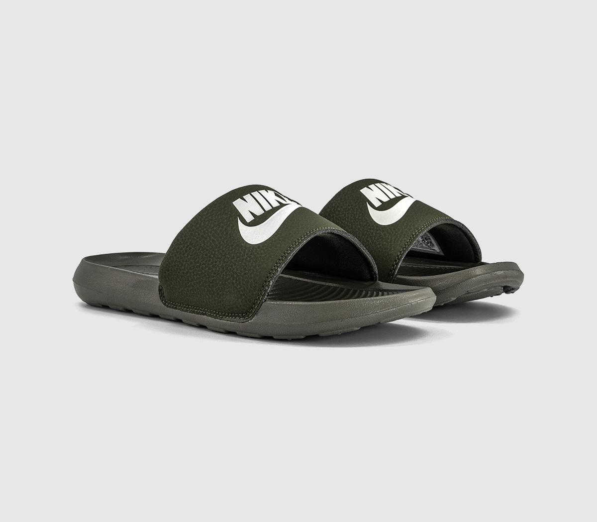 NikeVictori One Sliders Cargo Khaki Sail Cargo Khaki