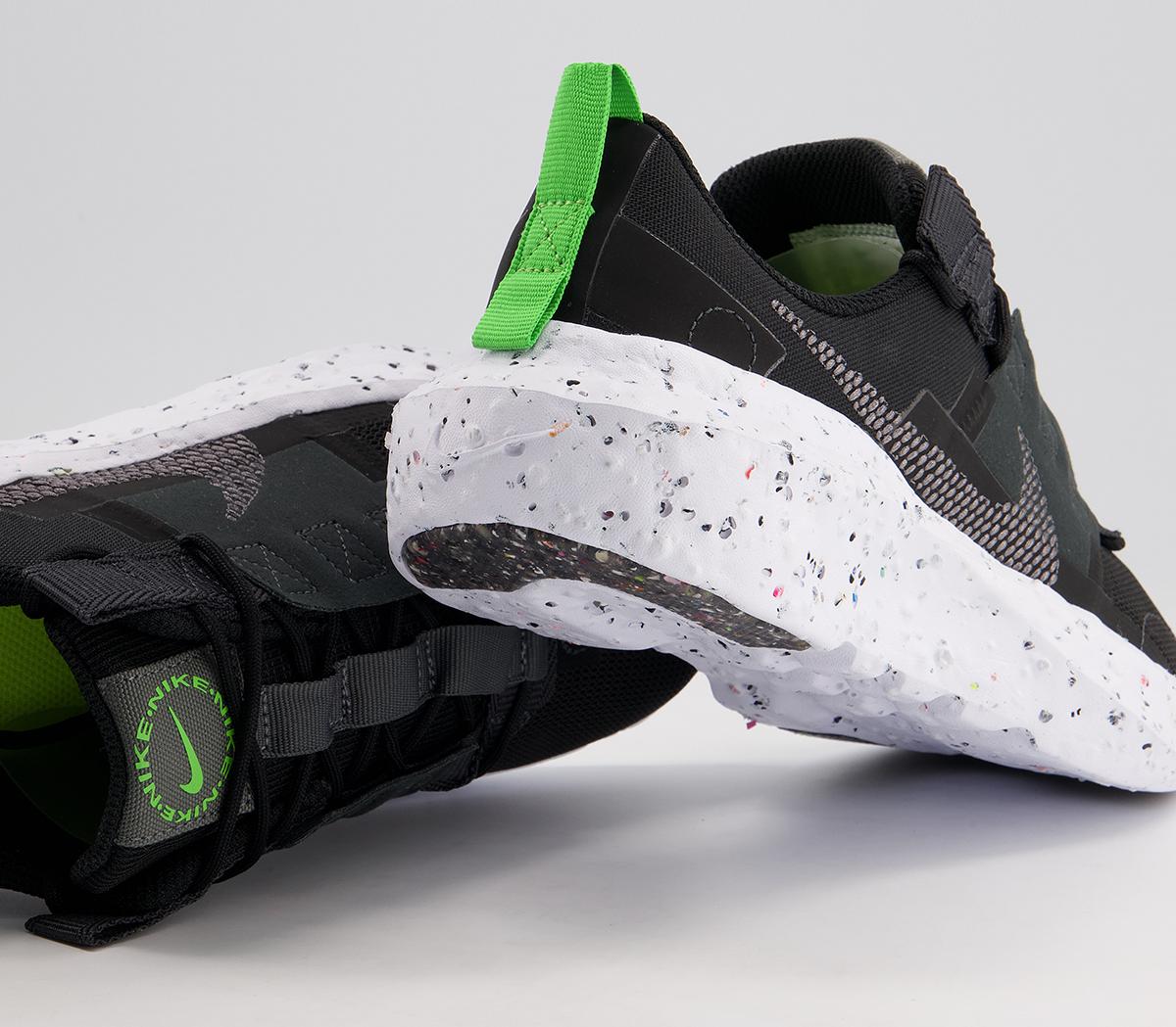 Nike Crater Impact Trainers Nike Crater Impact Trainers Black Iron Grey Dark Smoke Grey Green White