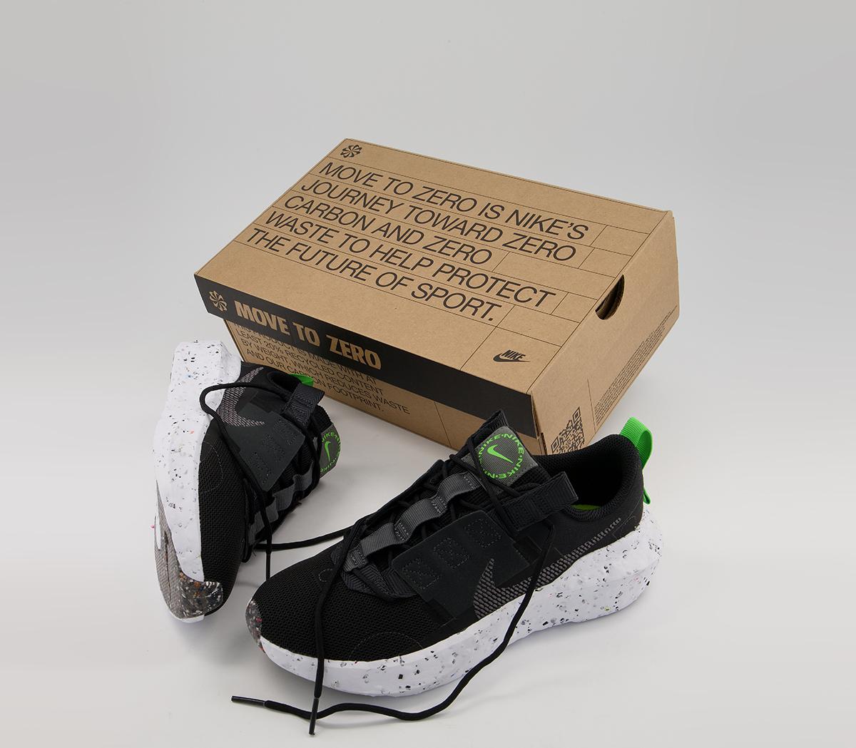 Nike Crater Impact Trainers Nike Crater Impact Trainers Black Iron Grey Dark Smoke Grey Green White