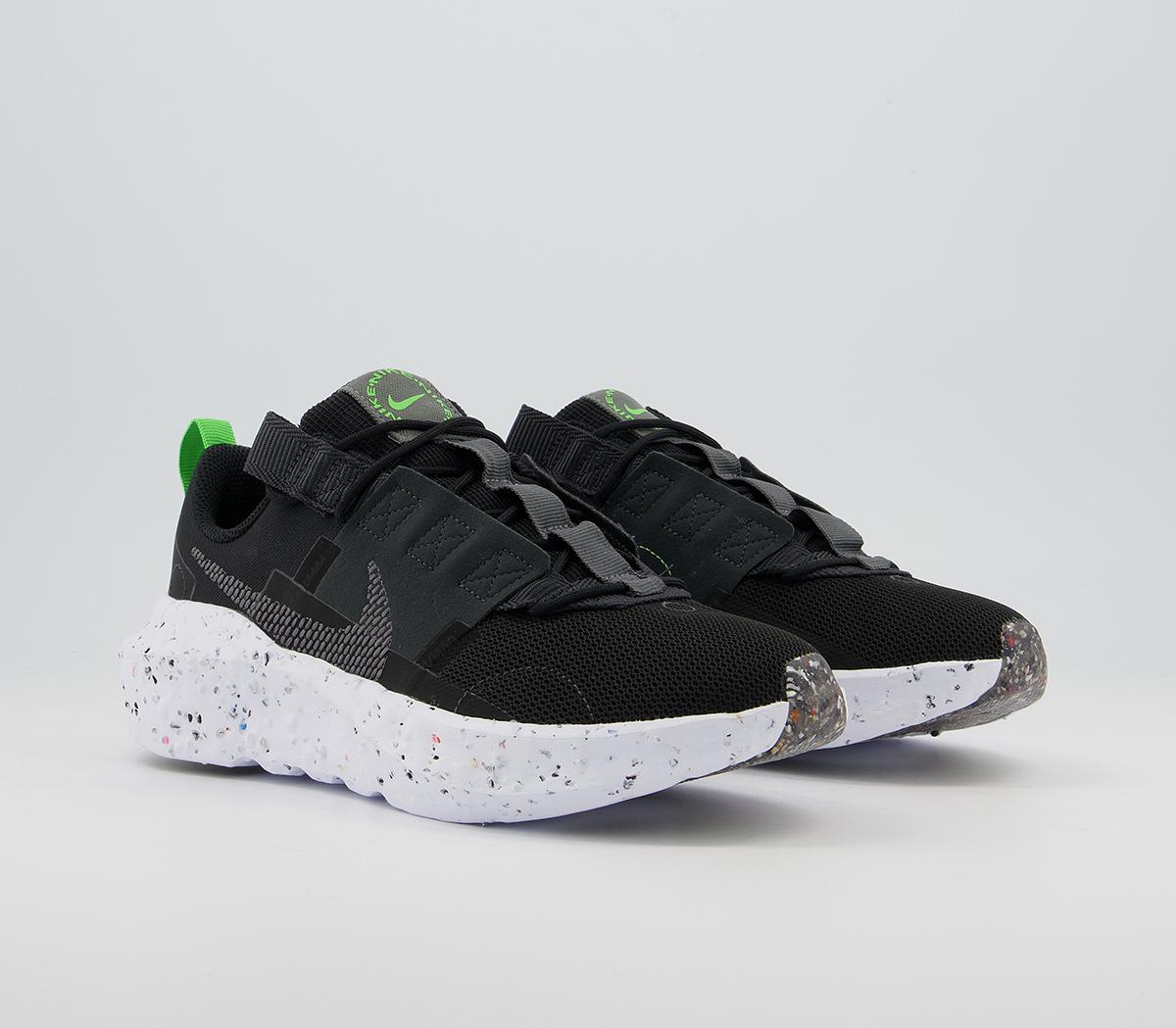 Nike Crater Impact Trainers Nike Crater Impact Trainers Black Iron Grey Dark Smoke Grey Green White