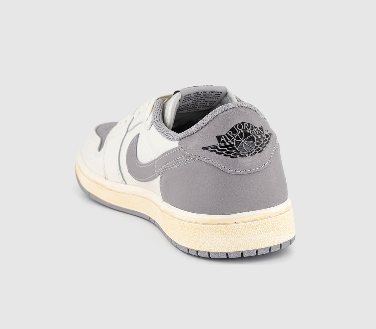 JordanAir Jordan 1 LowSail Black Atmosphere Grey
