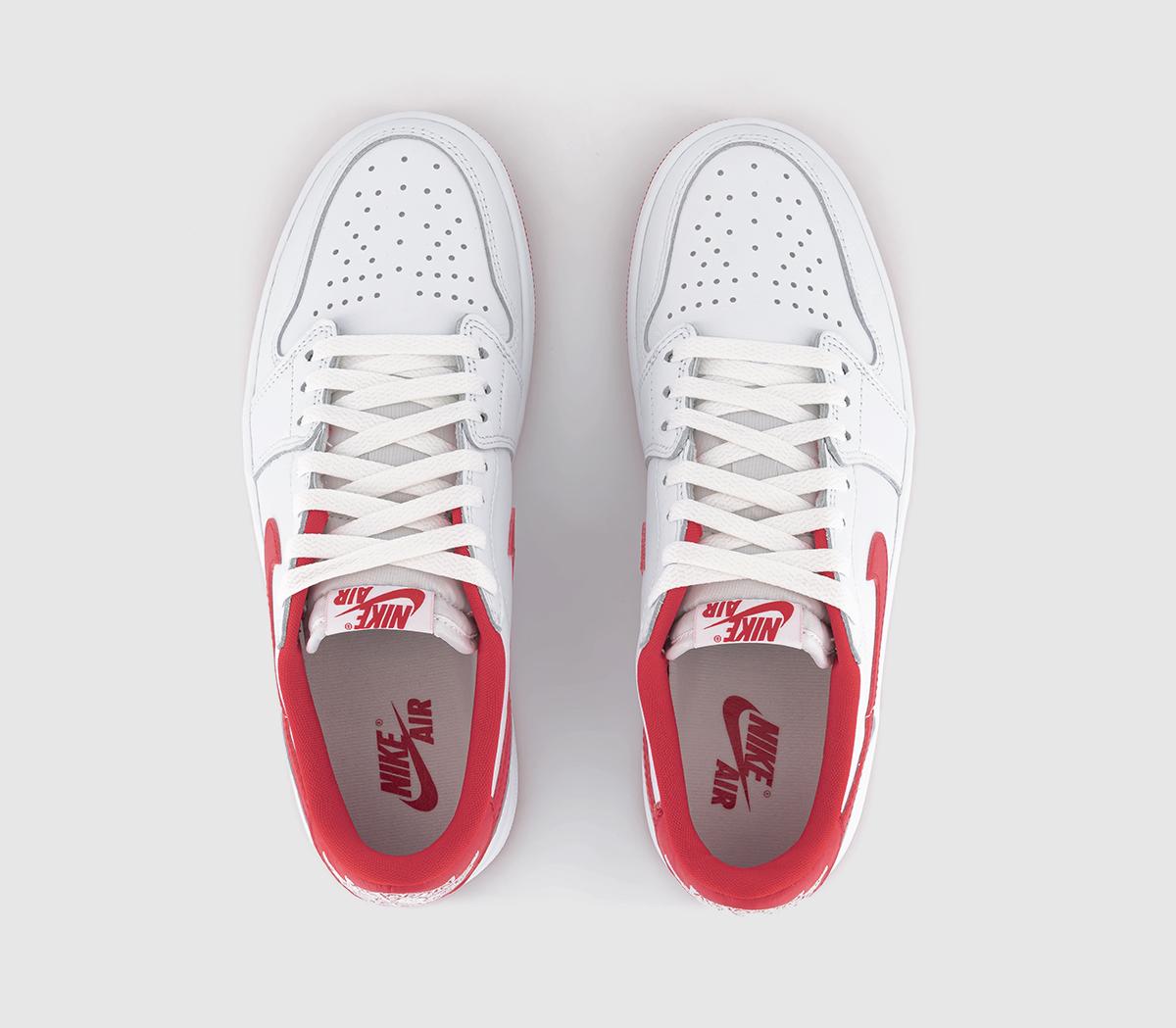 JordanAir Jordan 1 Low 85 TrainersWhite University Red White