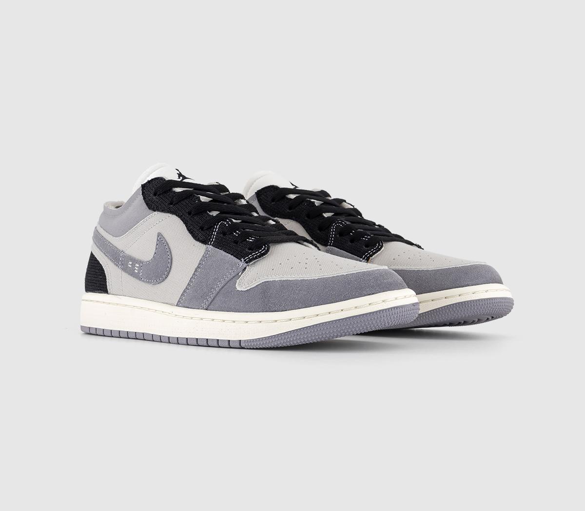 Dark Grey Jordan Grey Zalando Jordan Air Jordan Low Trainers Tech
