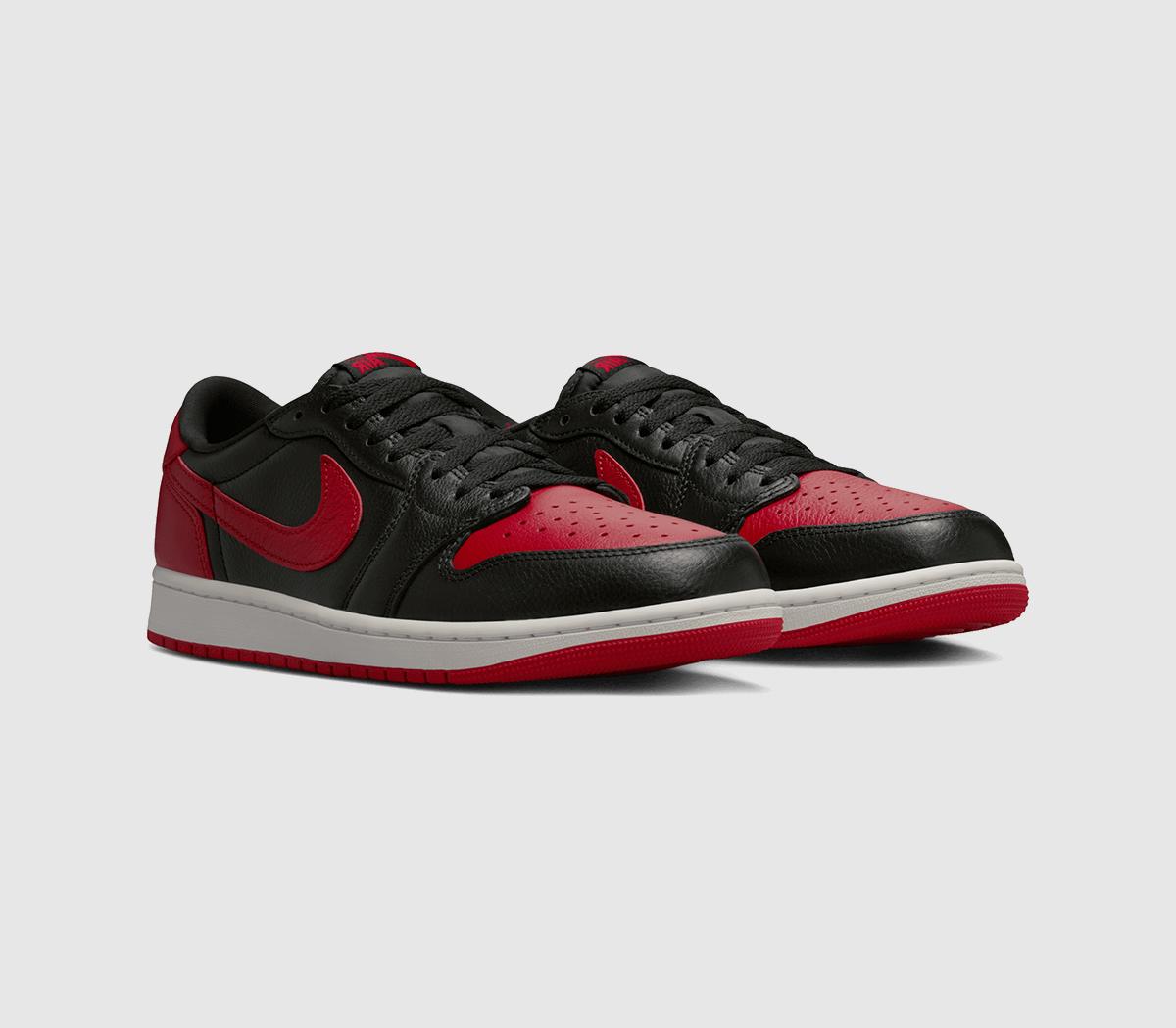 JordanAir Jordan 1 Low OGBlack Black Varsity Red Summit White